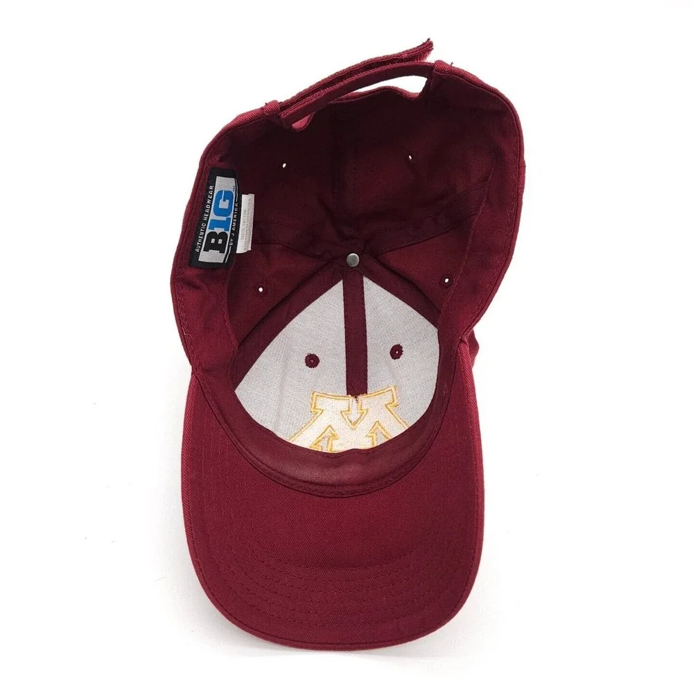 Minnesota Golden Gophers Strapback Hat Ball Cap Adjustable BIG NCAA‎ College Red